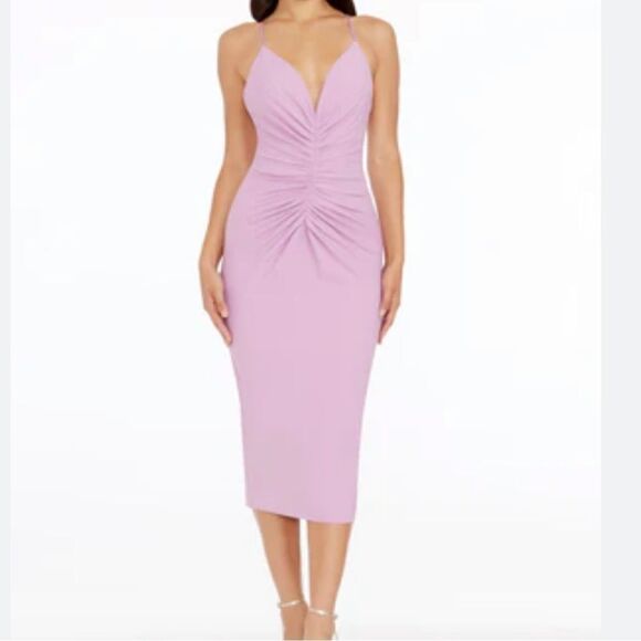 NWT DRESS THE POPULATION Viv Dress-C5 - Picture 1 of 4